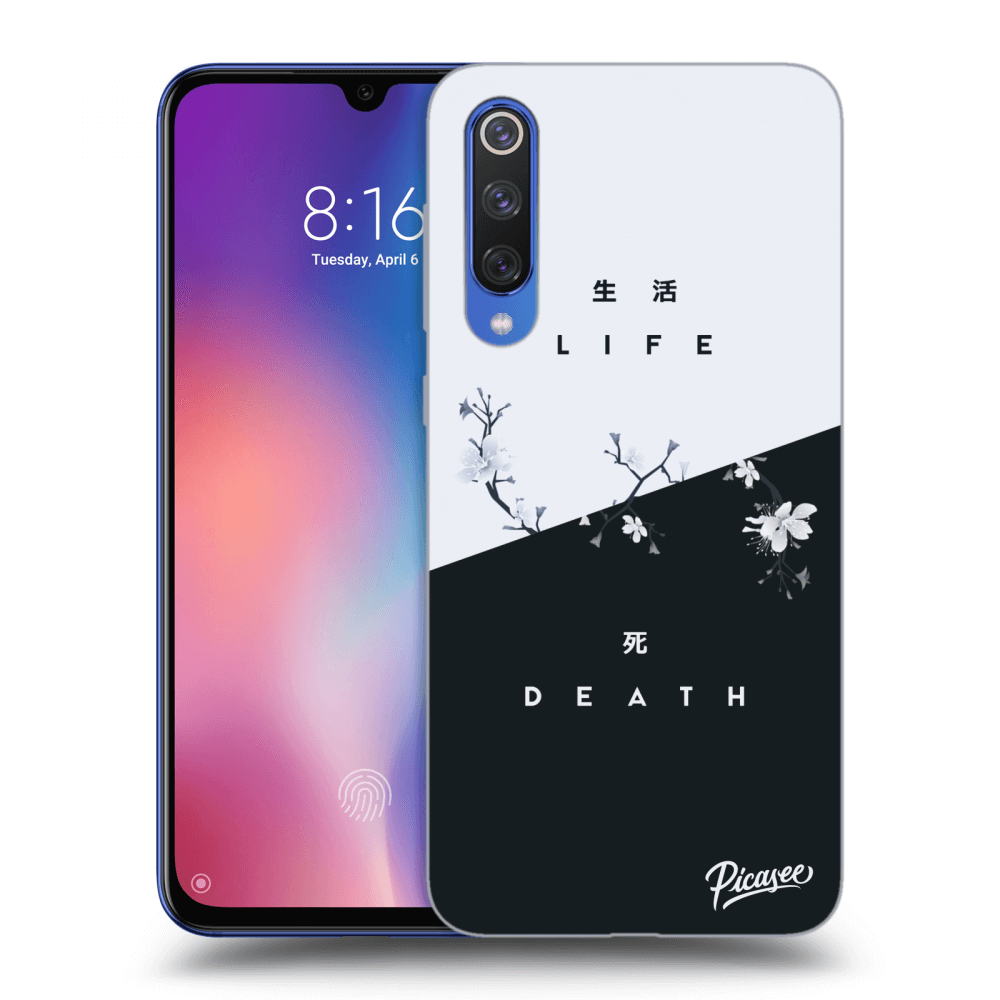 Silikonový černý Obal Pro Xiaomi Mi 9 SE - Life - Death