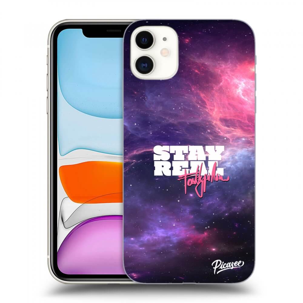 Silikonový Průhledný Obal Pro Apple IPhone 11 - Stay Real