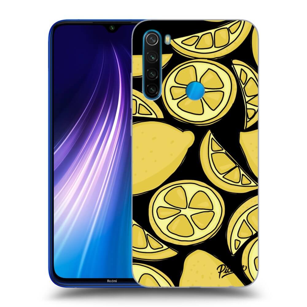 Silikonový černý Obal Pro Xiaomi Redmi Note 8 - Lemon