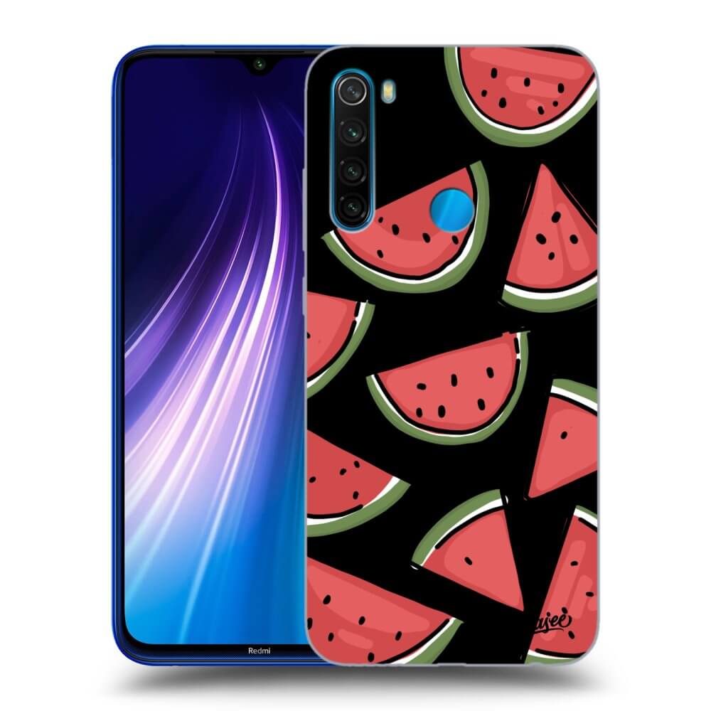 Silikonový černý Obal Pro Xiaomi Redmi Note 8 - Melone