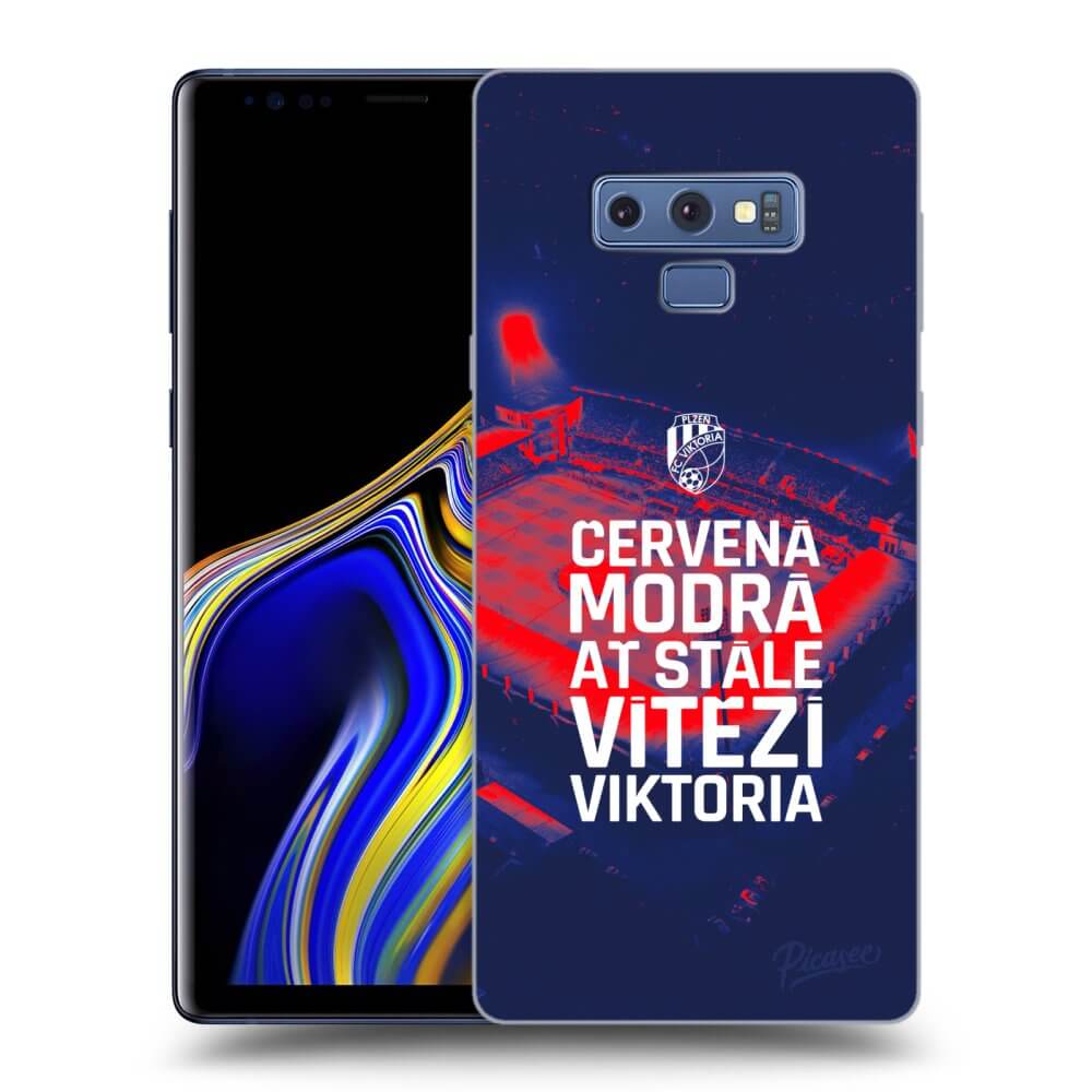 Silikonový černý Obal Pro Samsung Galaxy Note 9 N960F - FC Viktoria Plzeň E