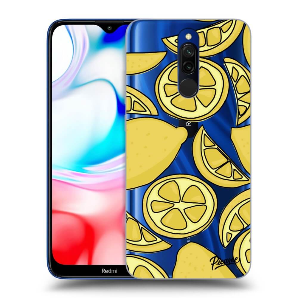 Silikonový Průhledný Obal Pro Xiaomi Redmi 8 - Lemon