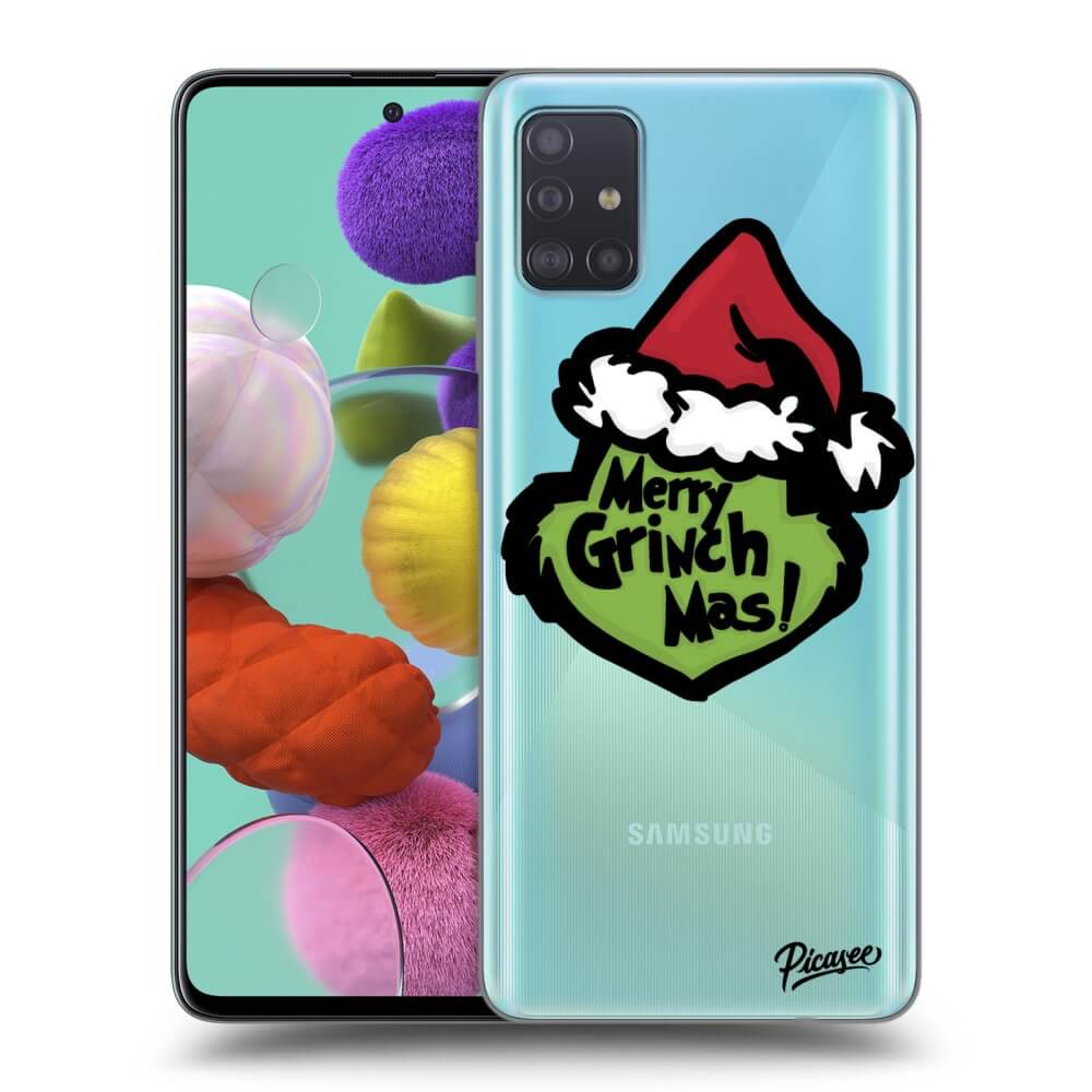 Silikonový Průhledný Obal Pro Samsung Galaxy A51 A515F - Grinch 2