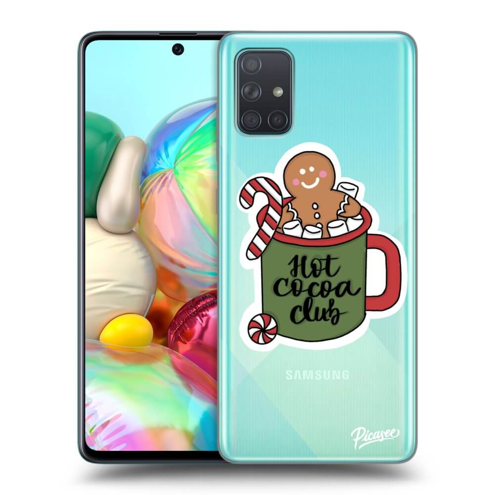 Silikonový Průhledný Obal Pro Samsung Galaxy A71 A715F - Hot Cocoa Club