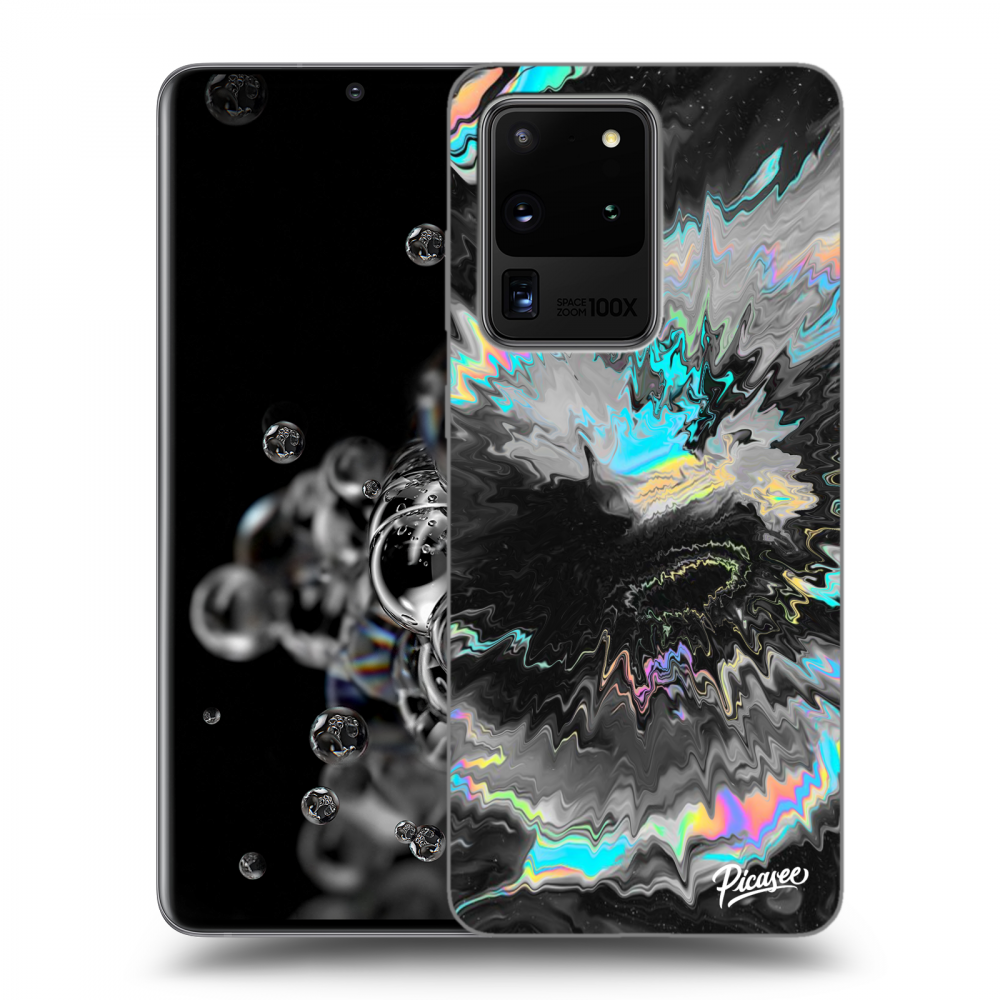 Silikonový černý Obal Pro Samsung Galaxy S20 Ultra 5G G988F - Magnetic