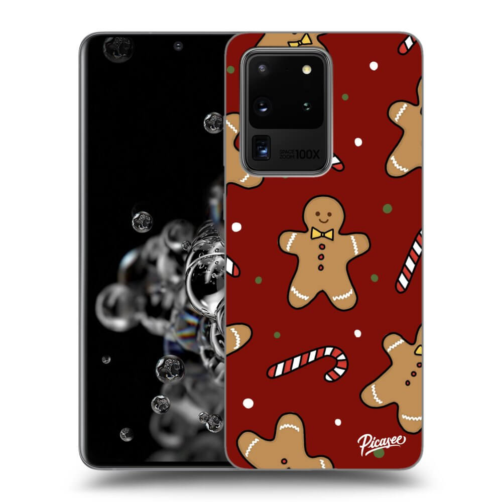 Silikonový černý Obal Pro Samsung Galaxy S20 Ultra 5G G988F - Gingerbread 2