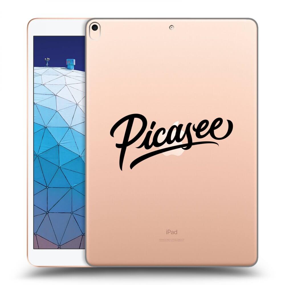 Silikonový Průhledný Obal Pro Apple IPad Air 10.5 2019 (3.gen) - Picasee - Black