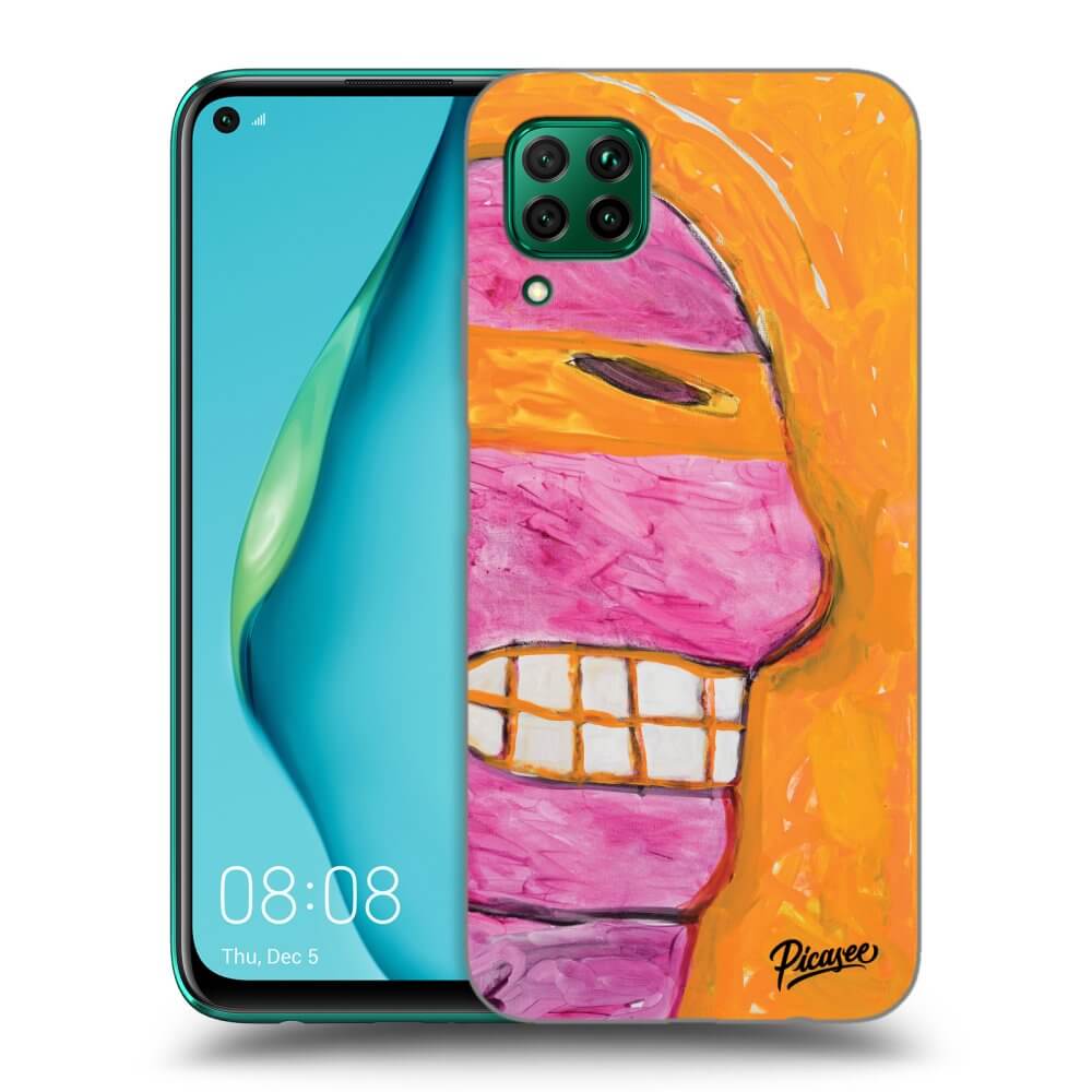 Silikonový Průhledný Obal Pro Huawei P40 Lite - TMNT