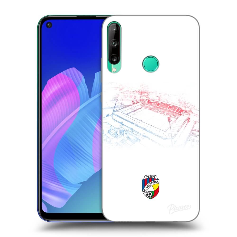 Silikonový černý Obal Pro Huawei P40 Lite E - FC Viktoria Plzeň C