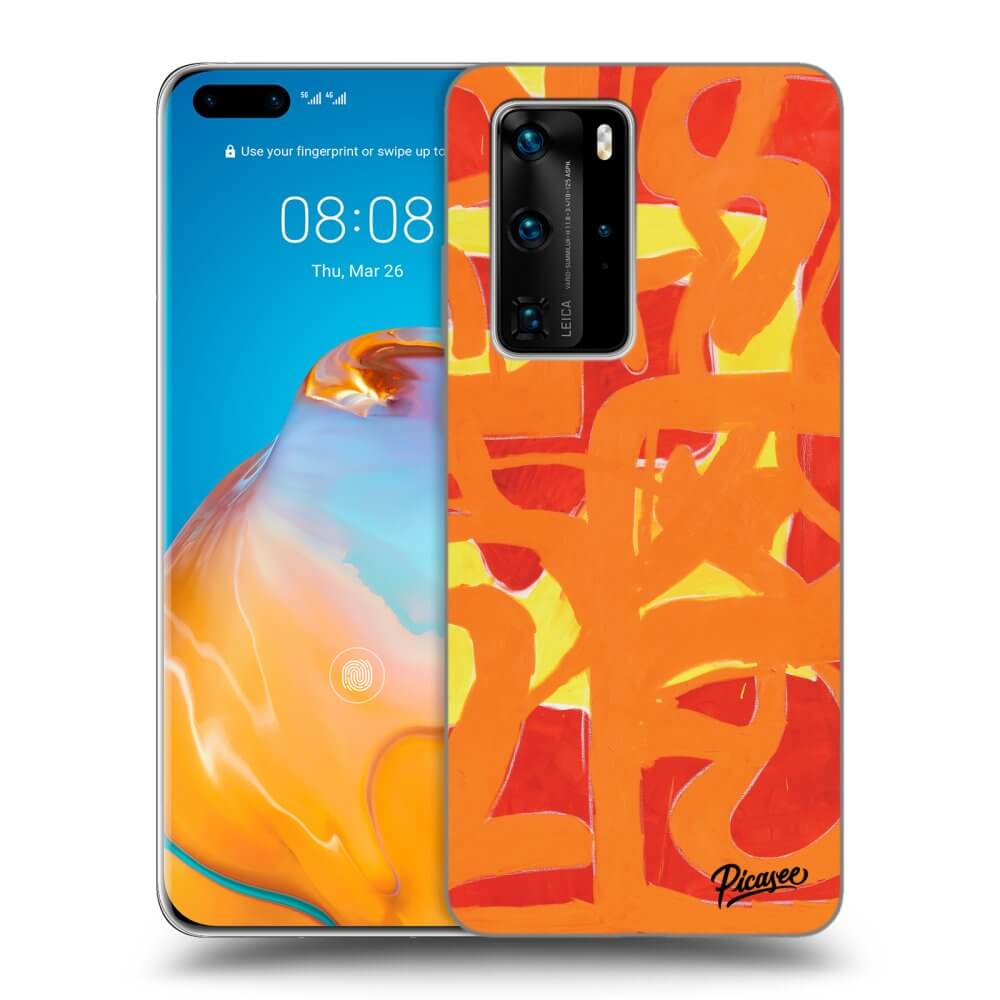 Silikonový Průhledný Obal Pro Huawei P40 Pro - SPZM 1