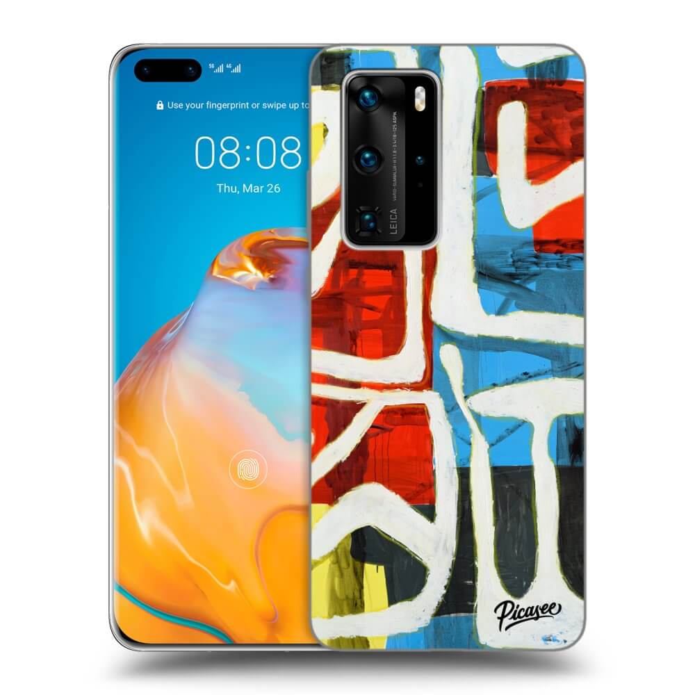 Silikonový Průhledný Obal Pro Huawei P40 Pro - SPZM 3