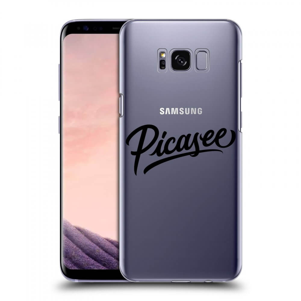 Silikonový Průhledný Obal Pro Samsung Galaxy S8 G950F - Picasee - Black