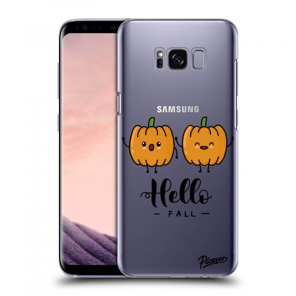 Silikonový Průhledný Obal Pro Samsung Galaxy S8 G950F - Hallo Fall