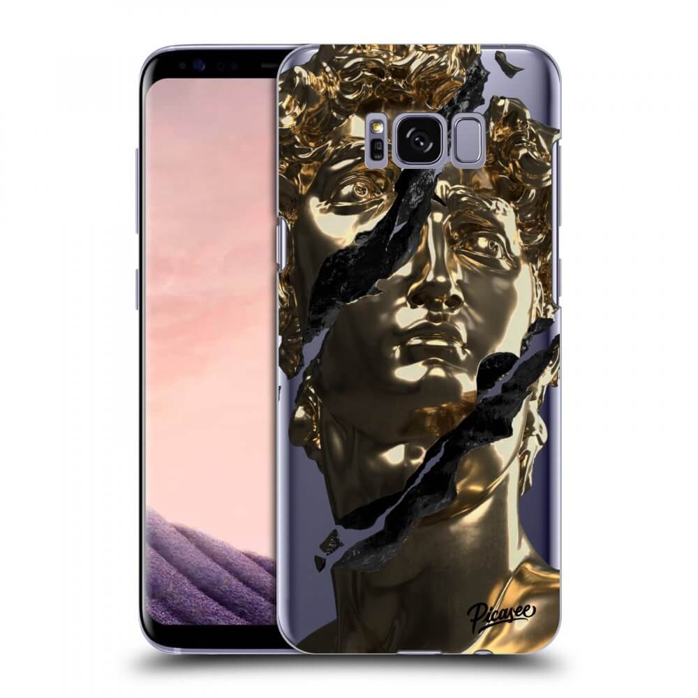 Silikonový Průhledný Obal Pro Samsung Galaxy S8 G950F - Golder