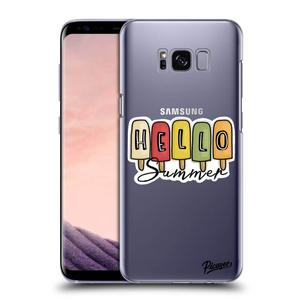 Silikonový Průhledný Obal Pro Samsung Galaxy S8 G950F - Ice Cream