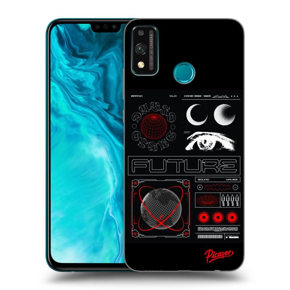 Silikonový Průhledný Obal Pro Honor 9X Lite - WAVES