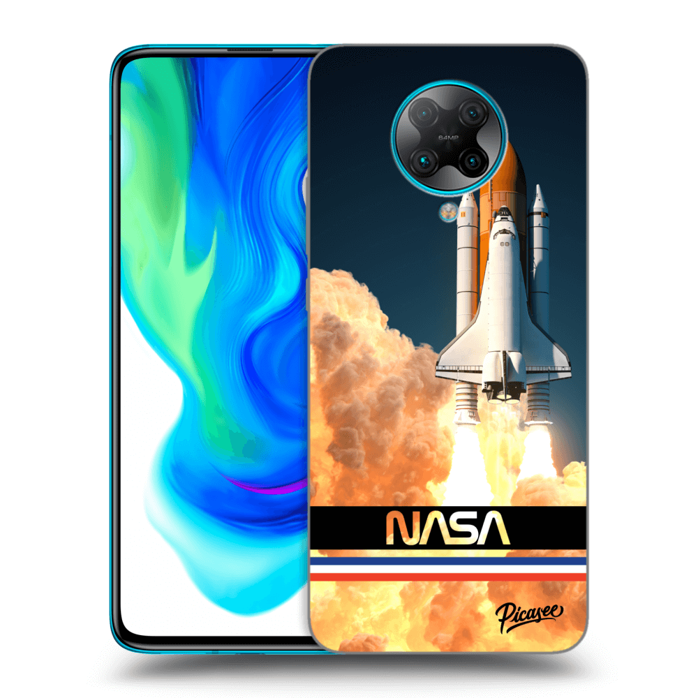 Silikonový Průhledný Obal Pro Xiaomi Poco F2 Pro - Space Shuttle