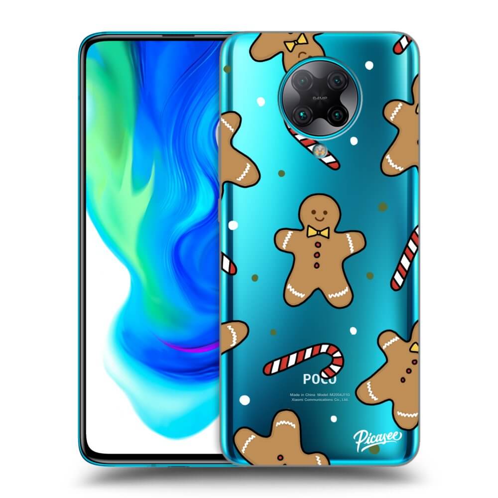 Silikonový Průhledný Obal Pro Xiaomi Poco F2 Pro - Gingerbread