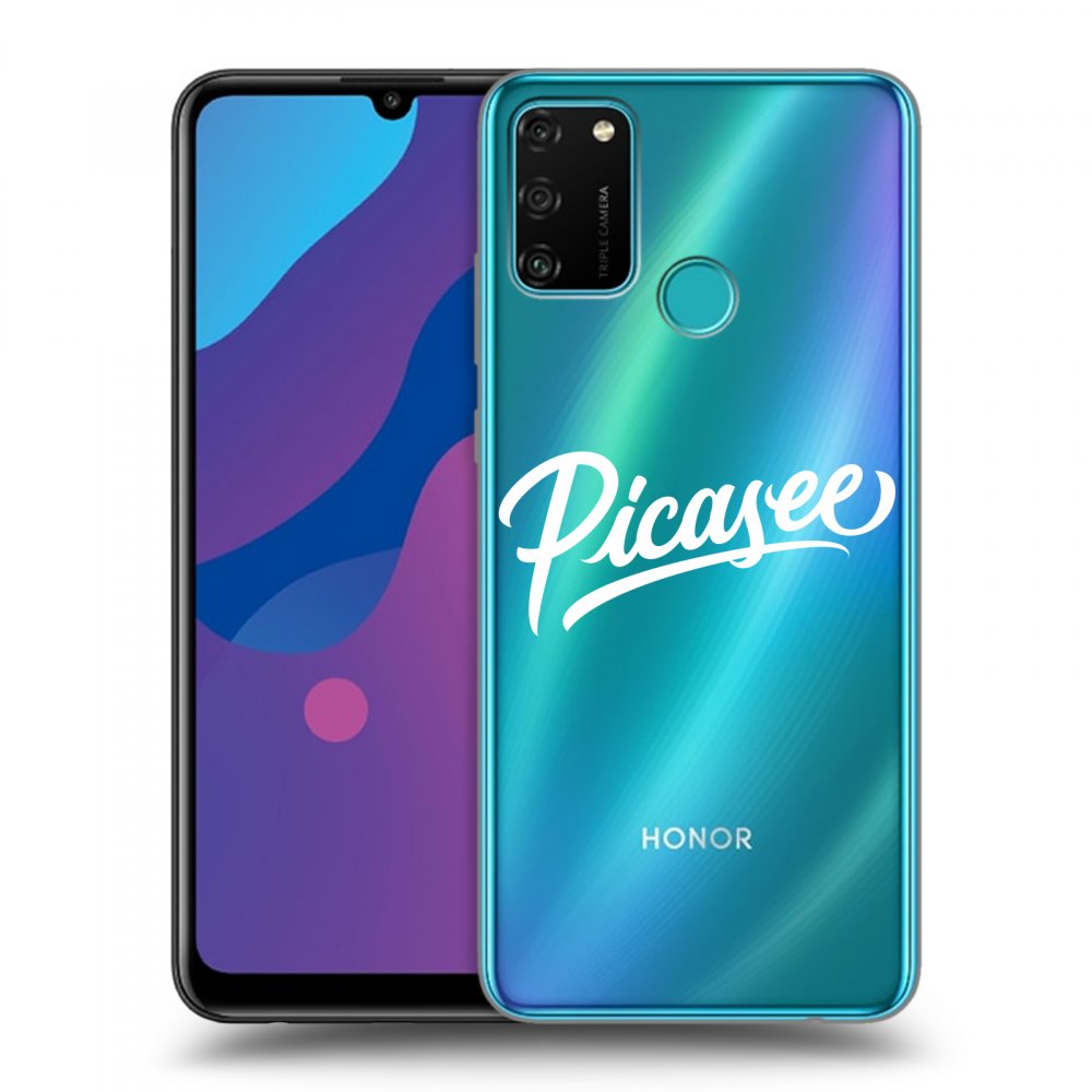 Silikonový Průhledný Obal Pro Honor 9A - Picasee - White