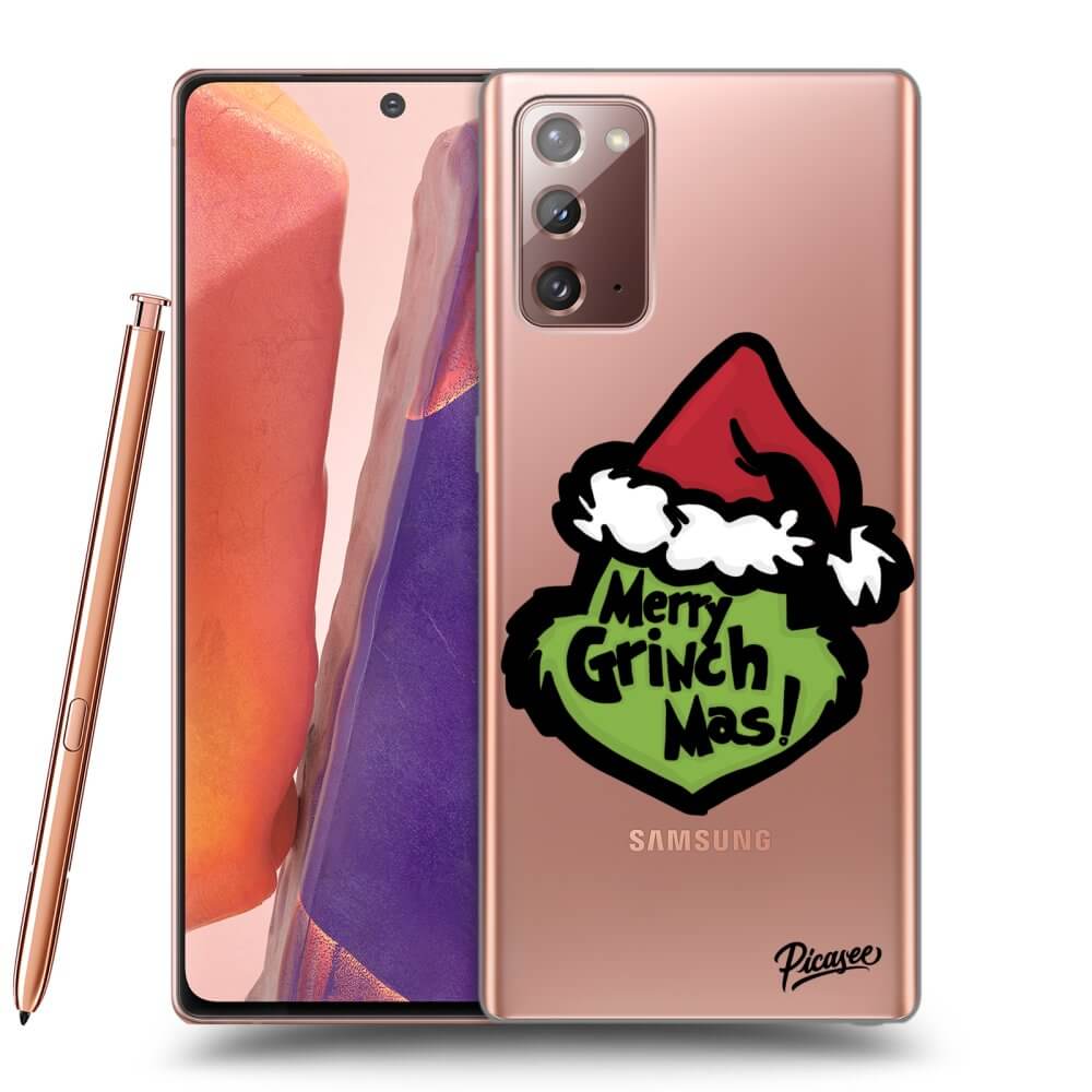 Silikonový Průhledný Obal Pro Samsung Galaxy Note 20 - Grinch 2