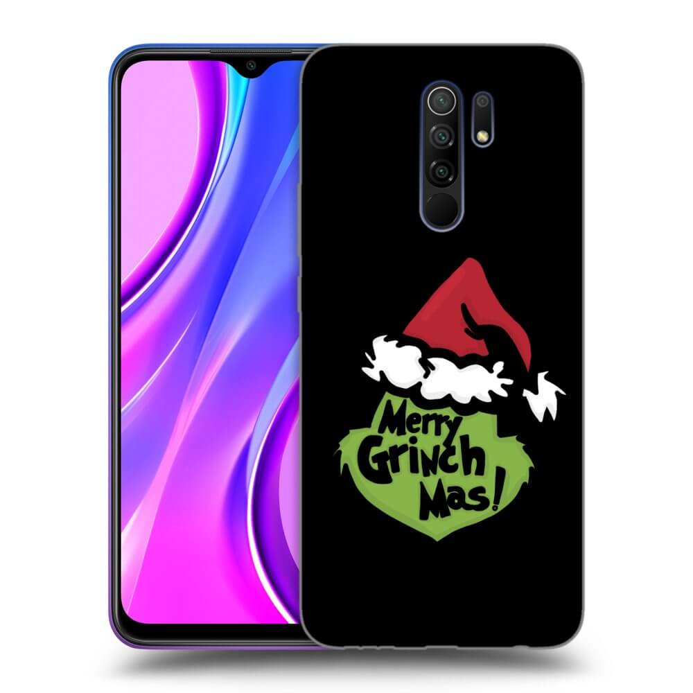 Silikonový černý Obal Pro Xiaomi Redmi 9 - Grinch 2