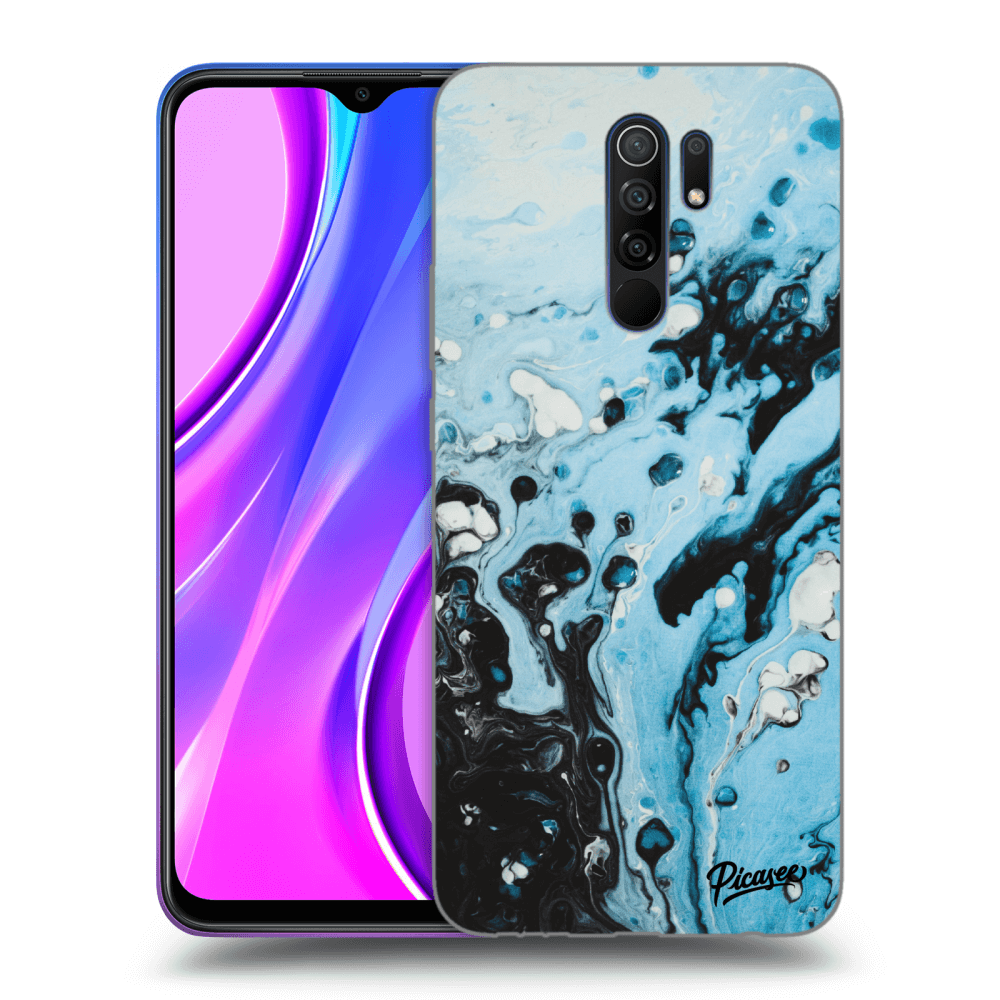 Silikonový Průhledný Obal Pro Xiaomi Redmi 9 - Organic Blue