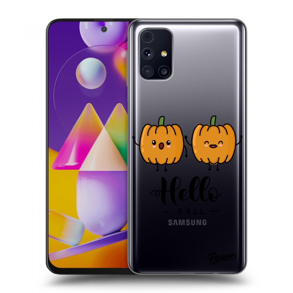 Silikonový Průhledný Obal Pro Samsung Galaxy M31s - Hallo Fall