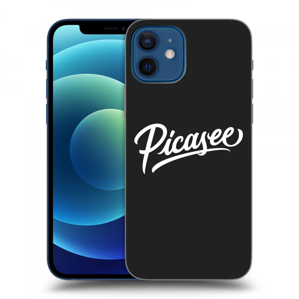 Silikonový černý Obal Pro Apple IPhone 12 - Picasee - White