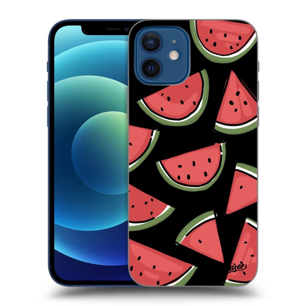 Silikonový černý Obal Pro Apple IPhone 12 - Melone