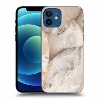 Obal pro Apple iPhone 12 - Cream marble