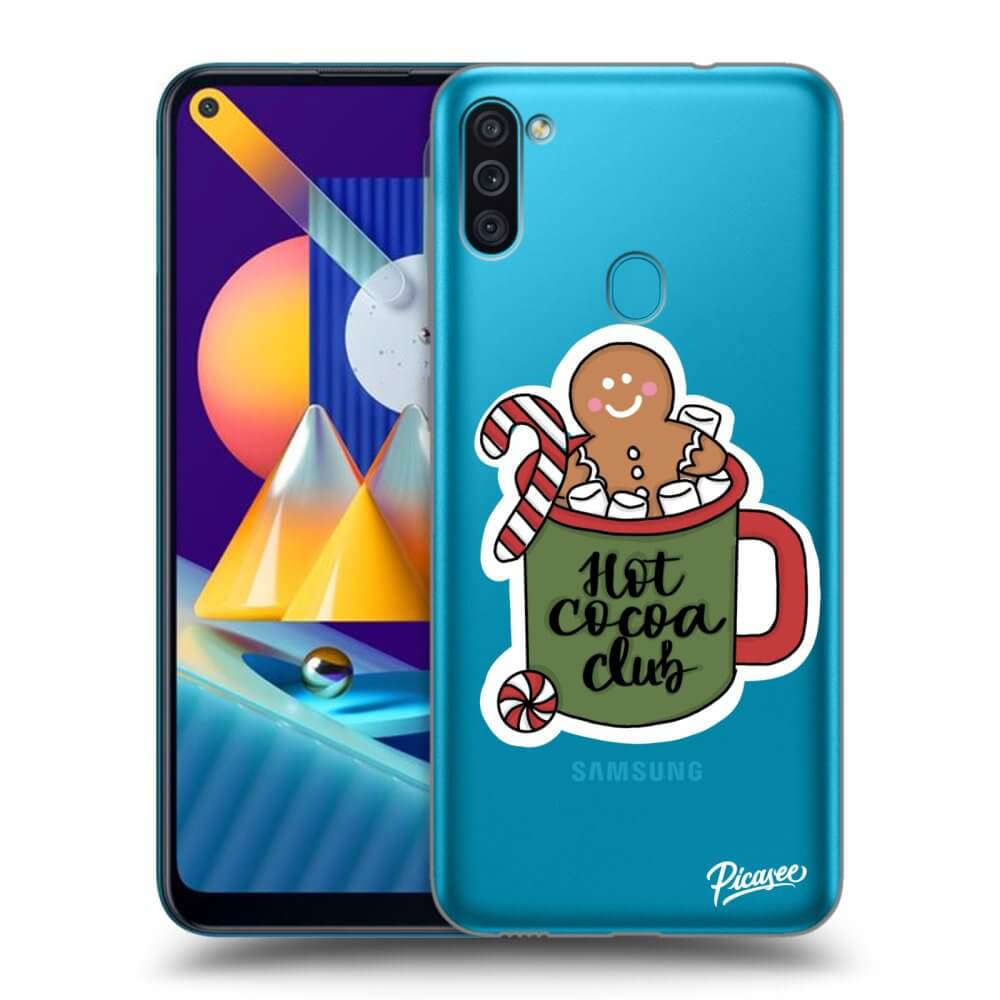 Silikonový Průhledný Obal Pro Samsung Galaxy M11 - Hot Cocoa Club