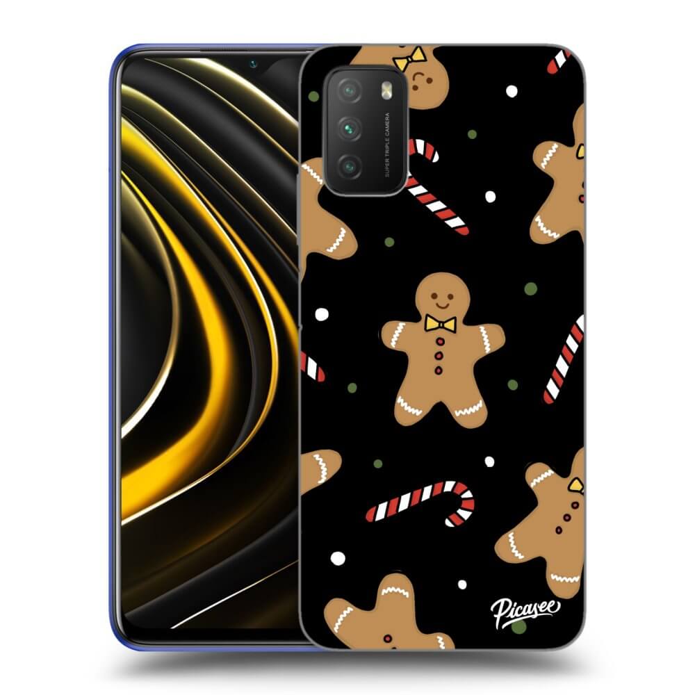 Silikonový černý Obal Pro Xiaomi Poco M3 - Gingerbread