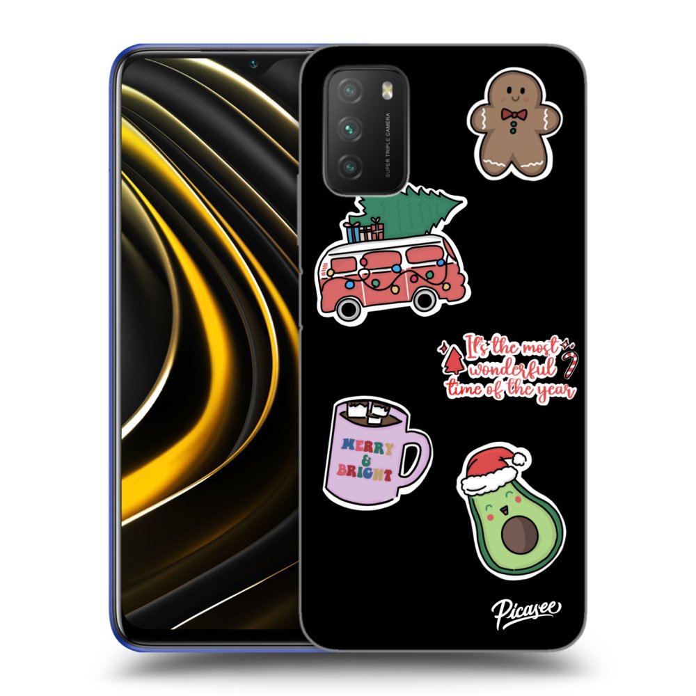 ULTIMATE CASE Pro Xiaomi Poco M3 - Christmas Stickers