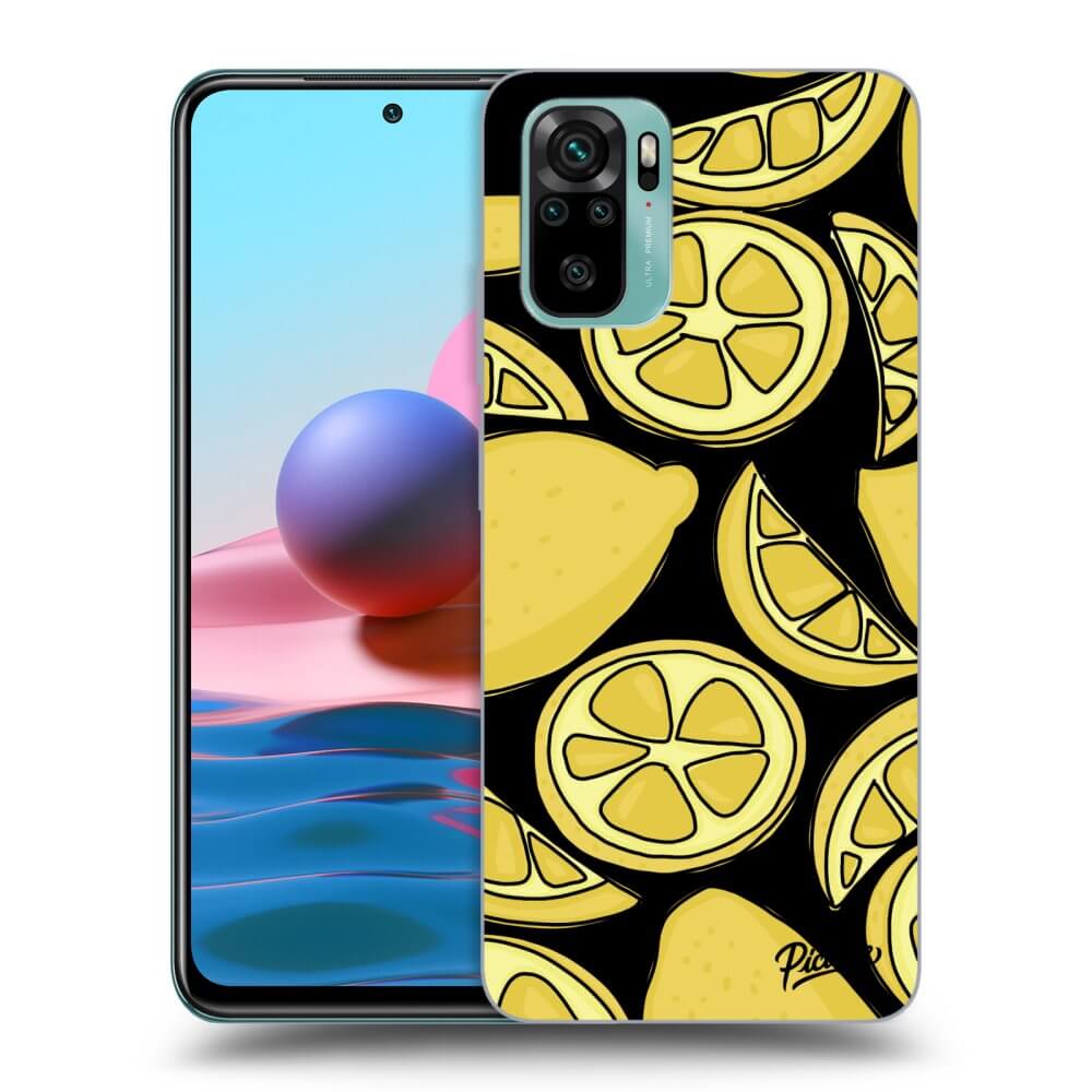 Silikonový černý Obal Pro Xiaomi Redmi Note 10 - Lemon