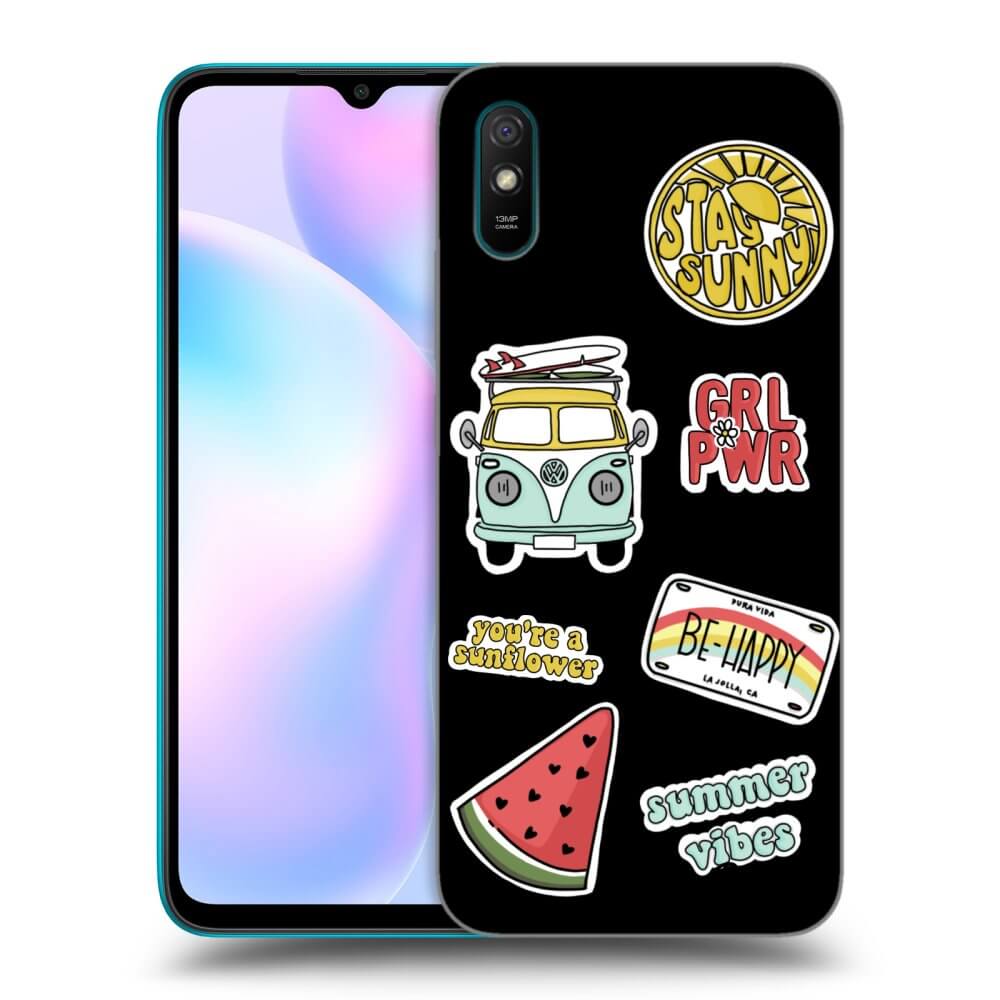 Silikonový černý Obal Pro Xiaomi Redmi 9AT - Summer