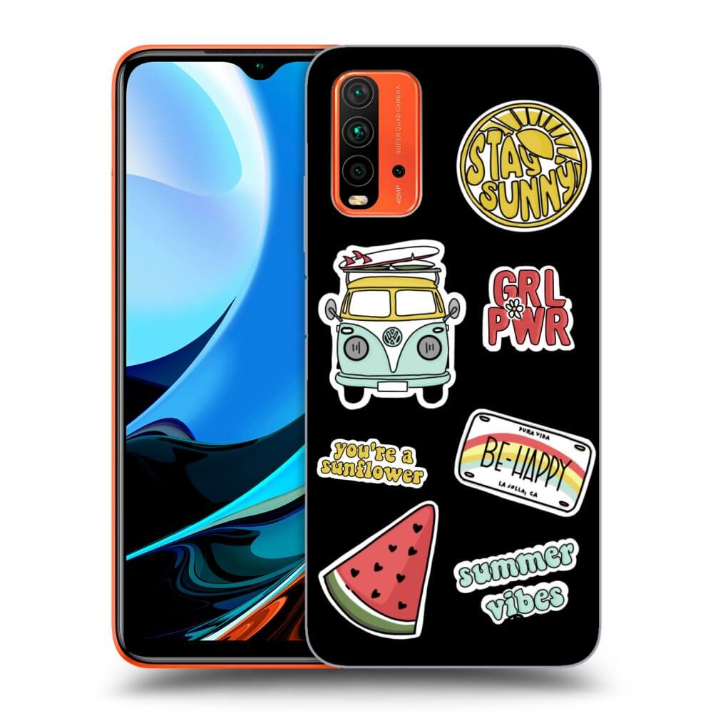 Silikonový černý Obal Pro Xiaomi Redmi 9T - Summer