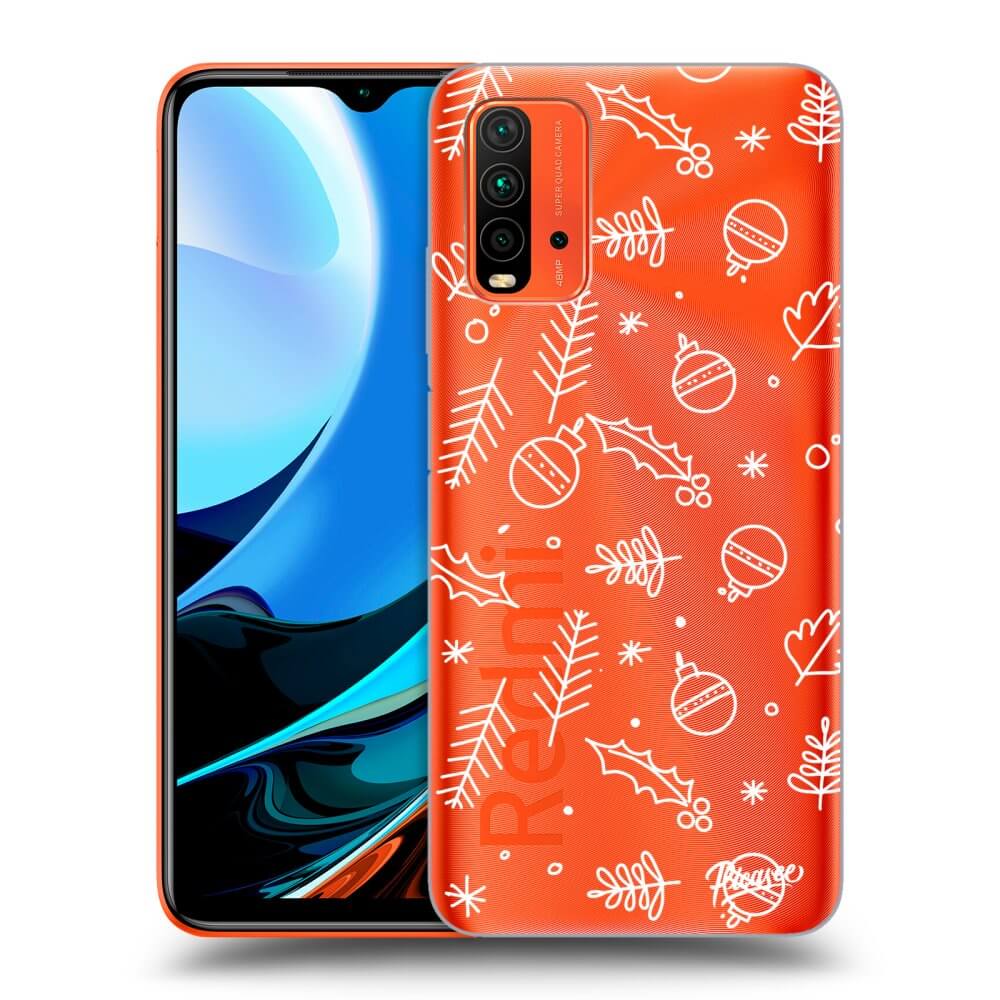 Silikonový Průhledný Obal Pro Xiaomi Redmi 9T - Mistletoe