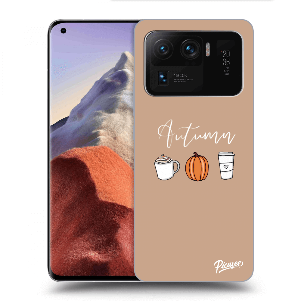 Silikonový černý Obal Pro Xiaomi Mi 11 Ultra - Autumn