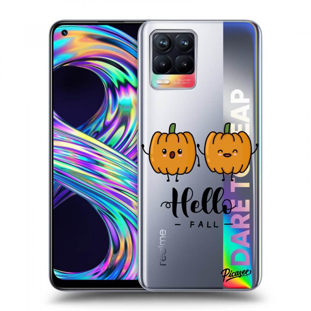 Silikonový Průhledný Obal Pro Realme 8 4G - Hallo Fall