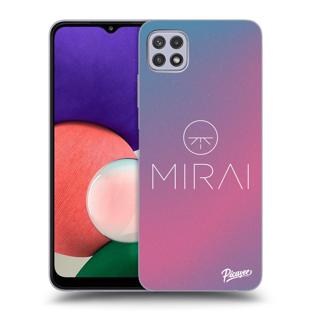 Silikonový Průhledný Obal Pro Samsung Galaxy A22 A226B 5G - Mirai - Logo