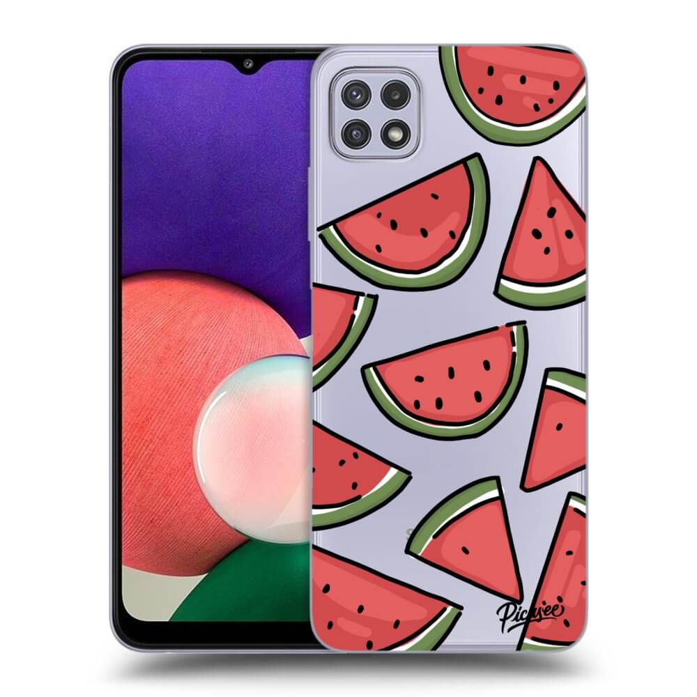 Silikonový Průhledný Obal Pro Samsung Galaxy A22 A226B 5G - Melone