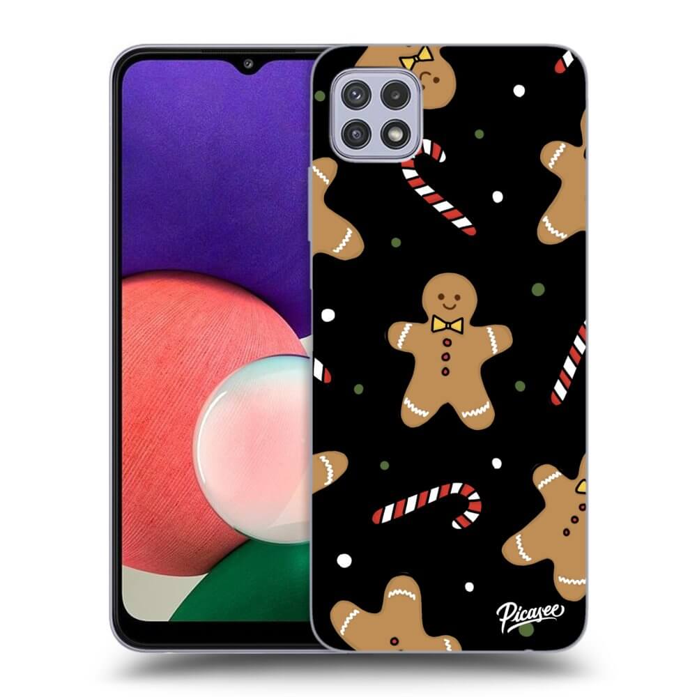 Silikonový černý Obal Pro Samsung Galaxy A22 A226B 5G - Gingerbread