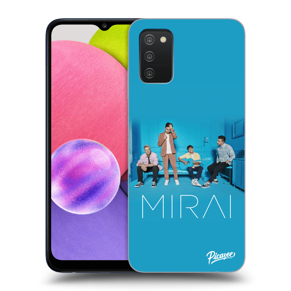 Picasee ULTIMATE CASE pro Samsung Galaxy A02s A025G - Mirai - Blue