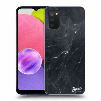 Obal pro Samsung Galaxy A02s A025G - Black marble
