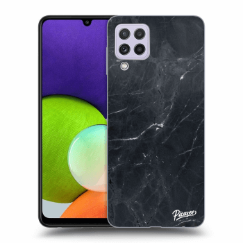 Obal pro Samsung Galaxy A22 A225F 4G - Black marble