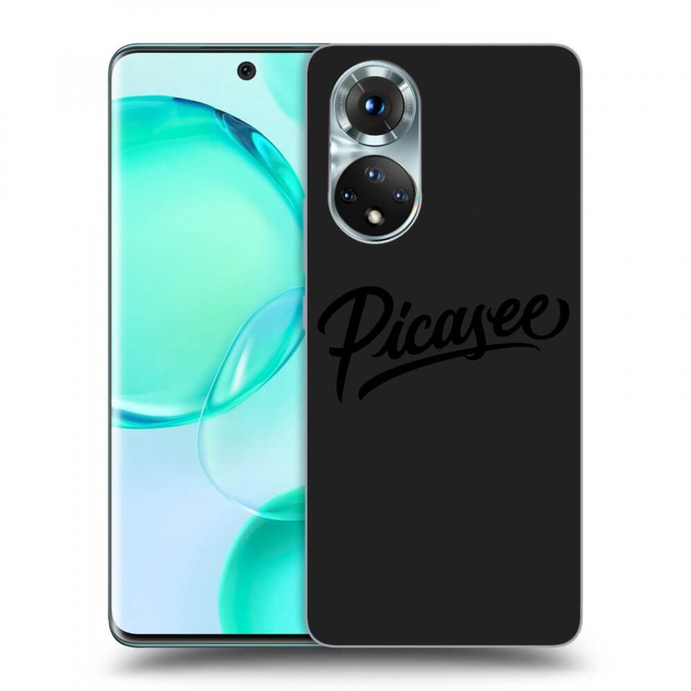 Silikonový černý Obal Pro Honor 50 5G - Picasee - Black