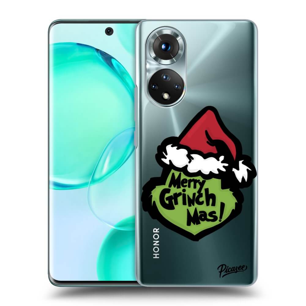 Silikonový Průhledný Obal Pro Honor 50 5G - Grinch 2