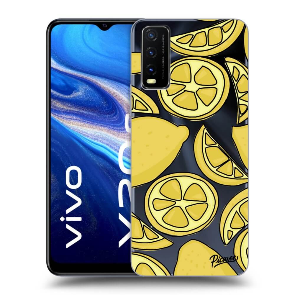 Silikonový Průhledný Obal Pro Vivo Y20s - Lemon