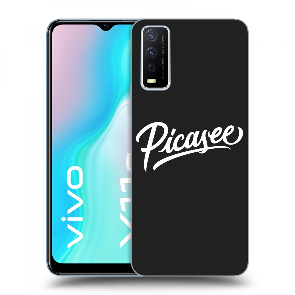 Silikonový černý Obal Pro Vivo Y11s - Picasee - White