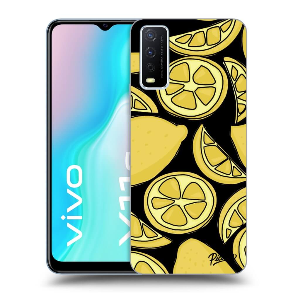 Silikonový černý Obal Pro Vivo Y11s - Lemon